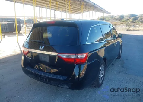 2013 Honda Odyssey Ex-L from USA, damaged, VIN 5FNRL5H69DB090356